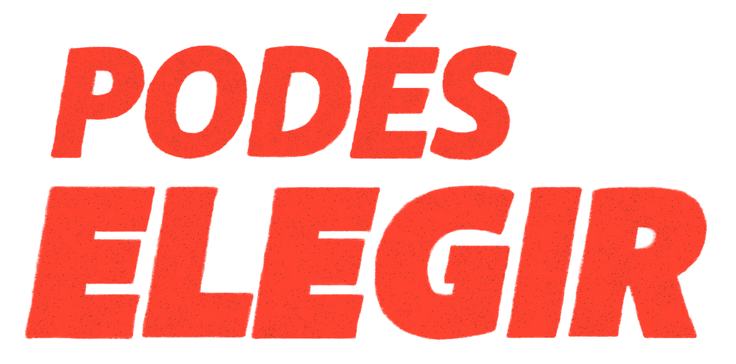 Logo Podés Elegir